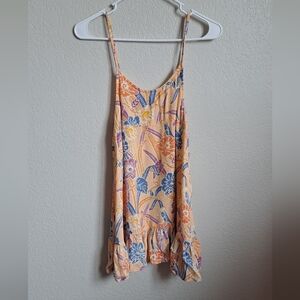 UO Summer Floral Babydoll Dress